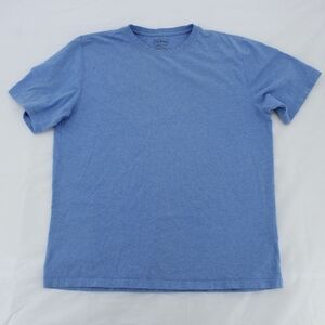 L.L.Bean Short-Sleeve T-Shirt in Heather Blue - Size L